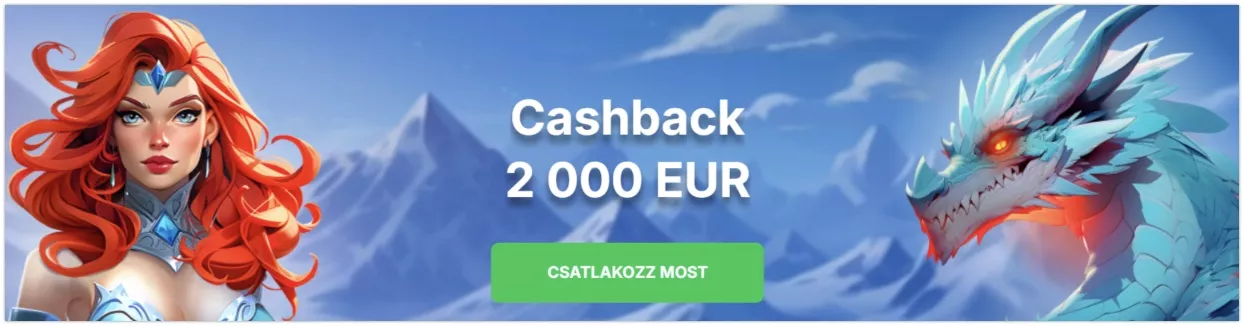 Cashback bónusz az Ice Casino-ban