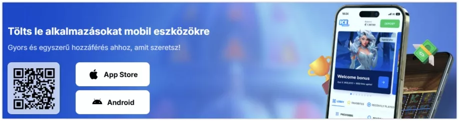 Mobil alkalmazás az Ice Casinoban