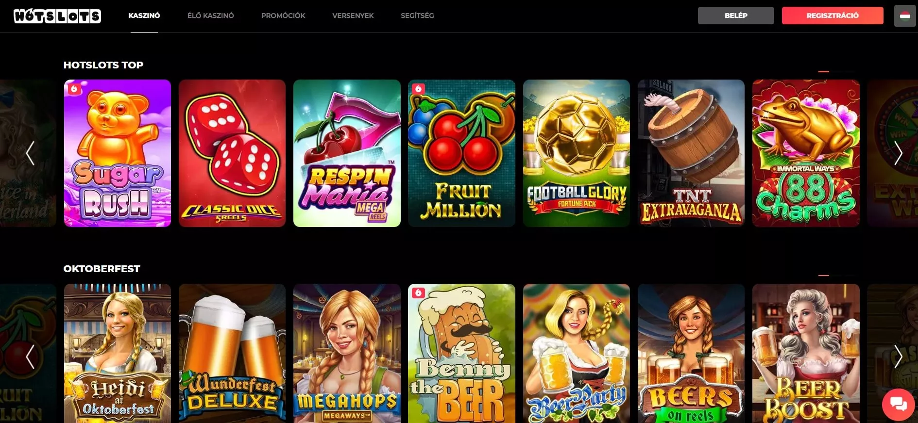 Hotslots top slot játékok